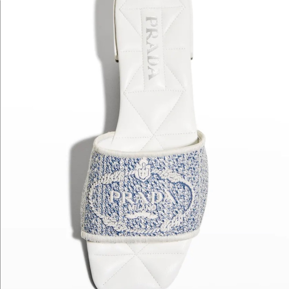 Authentic Prada-Brand new never worn Prada slides. Gifted but don’t fit me